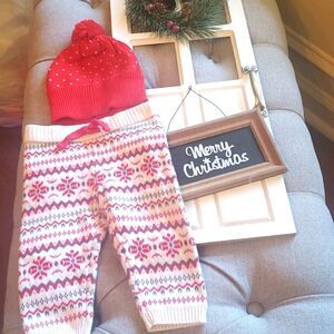 Gymboree Holiday Snowflake Knit Pants